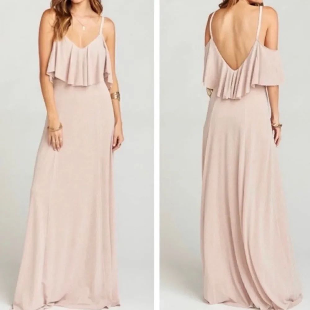 Show Me Your Mumu Renee Ruffle Maxi Dress Size 2X